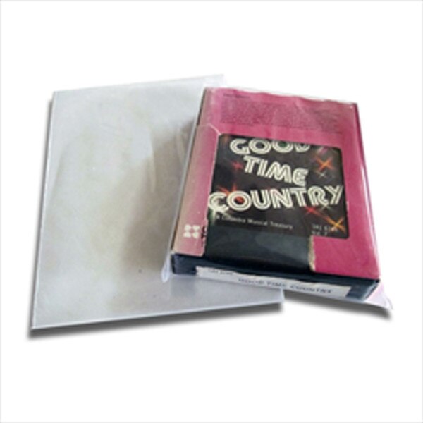 8-Track Cartridge Clear Poly sleeve